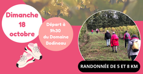 Randonnée Octobre Rose